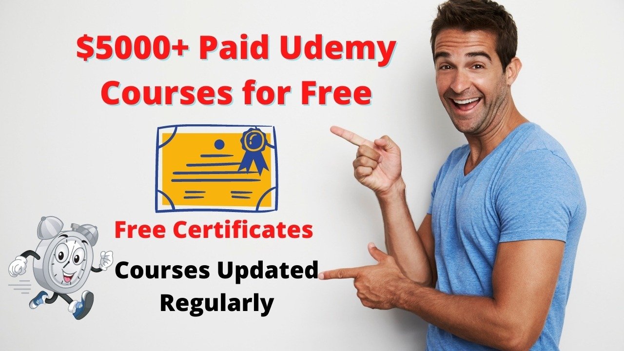 Get Udemy Paid Courses for free with Certificates
