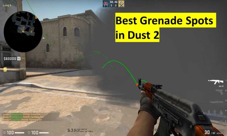 6 Best Grenade Spots In Dust 2 To Knock Down Enimies