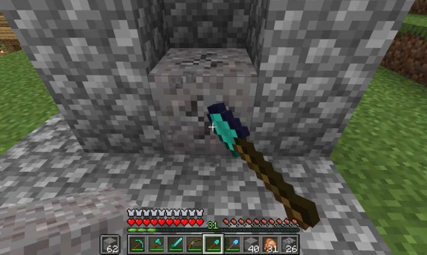 how to get flint in minecraft the fastest way
