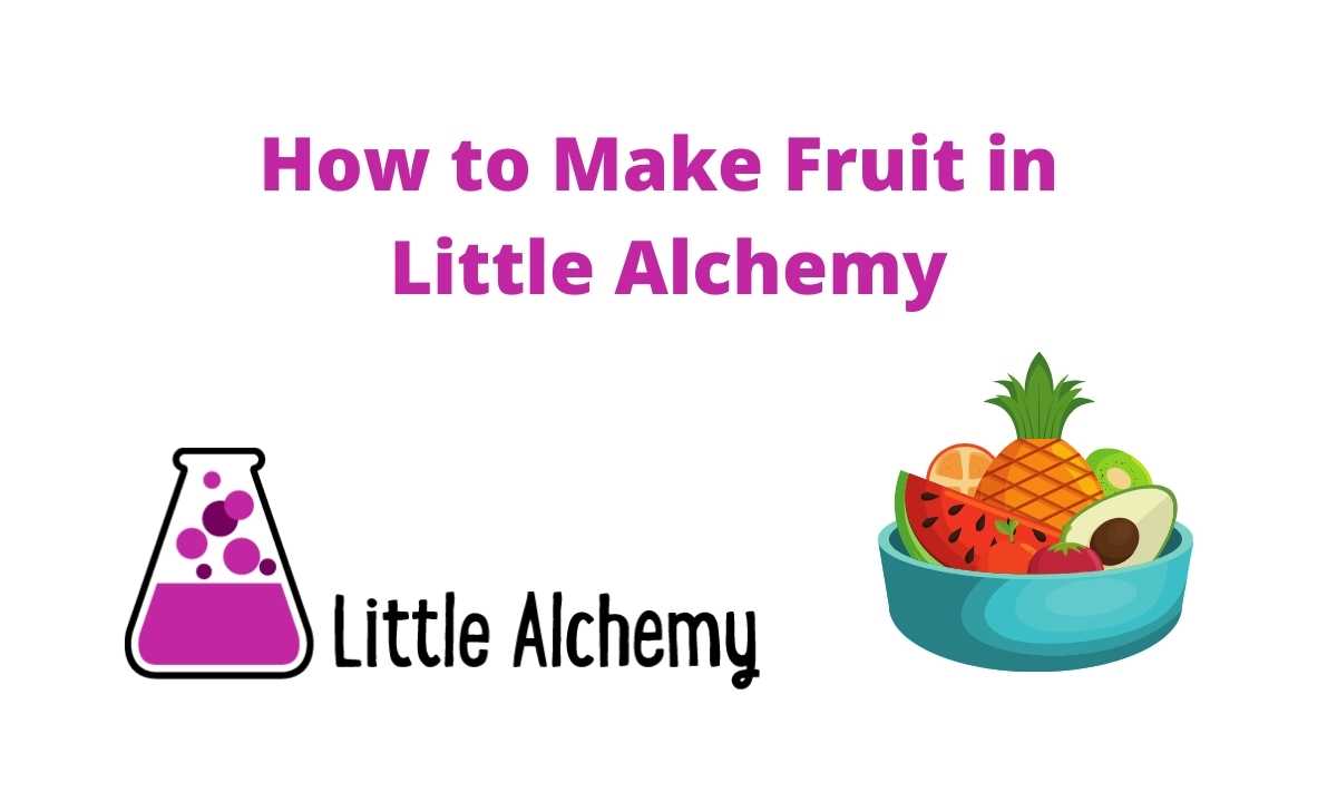 Cómo hacer un árbol frutal en little alchemy