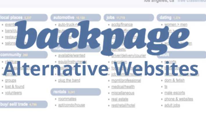 Backpage alternative websites | Find the best