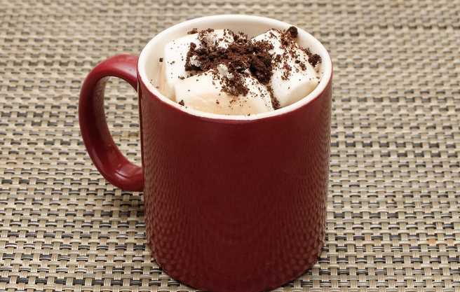 The perfect winter warmer- Cadbury Oreo Hot Chocolate