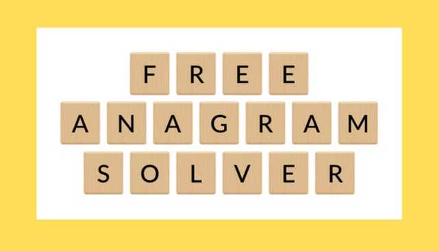 The Best Anagram Solver For Everyone