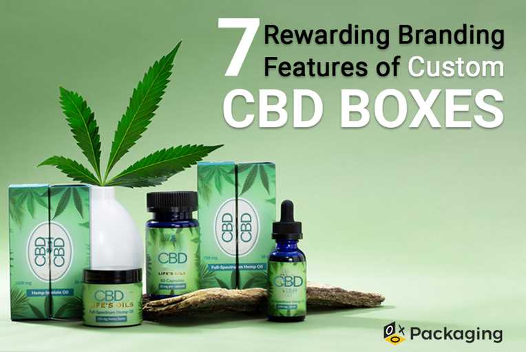 Seven Rewarding Branding Features of Custom CBD Boxes?
