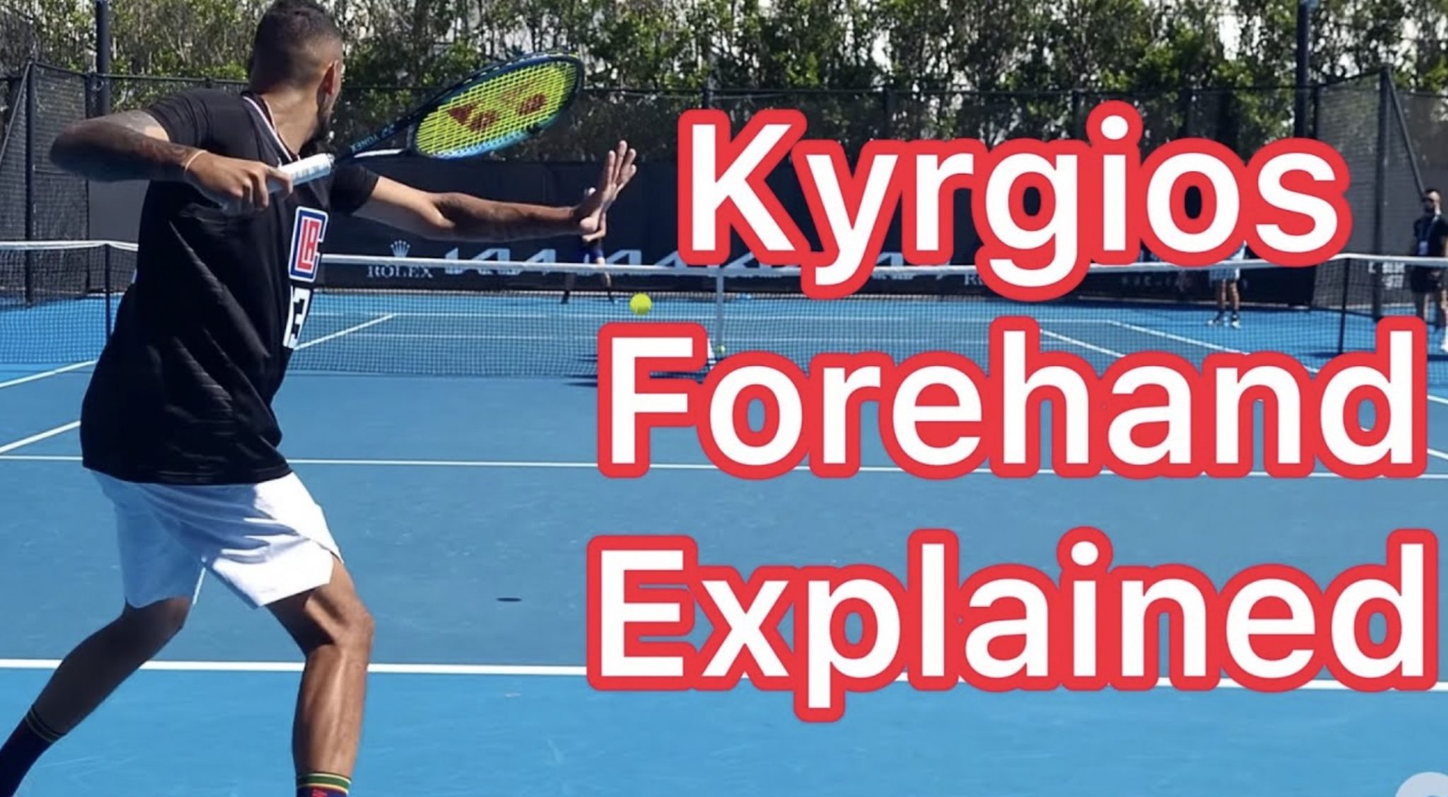 Nick Kyrgios’ Tennis Forehand: How To Hit It