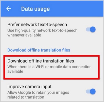 How to Use the Translator Offline?