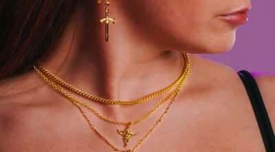 Double-Crossed Necklaces